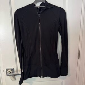 Lululemon Athletica Black Zip-Up Jacket